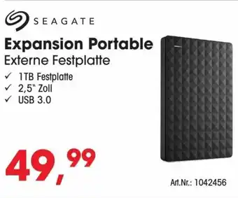 Arlt Seagate Expansion Portable Externe Festplatte Angebot