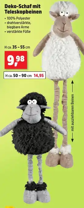 Thomas Philipps Deko-Schaf mit Teleskopbeinen H ca. 35-55 cm Angebot