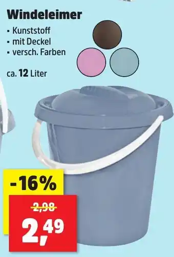 Thomas Philipps Windeleimer ca. 12 Liter Angebot