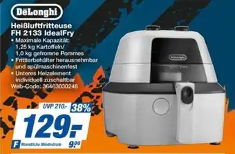 expert Techno Land DeLonghi Heißluftfritteuse FH 2133 IdealFry Angebot