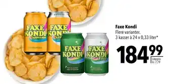 CITTI Markt Faxe Kondi 24 x 0,33 liter Angebot