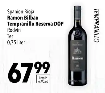 CITTI Markt Spanien-Rioja Ramon Bilbao Tempranillo Reserva DOP 0,75 Liter Angebot