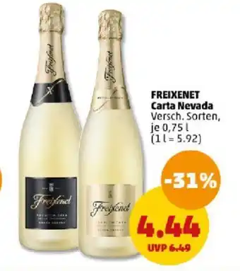 PENNY FREIXENET Carta Nevada 0,75 l Angebot