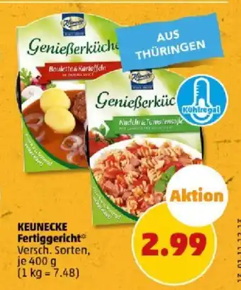 PENNY KEUNECKE Fertiggericht 400 g Angebot