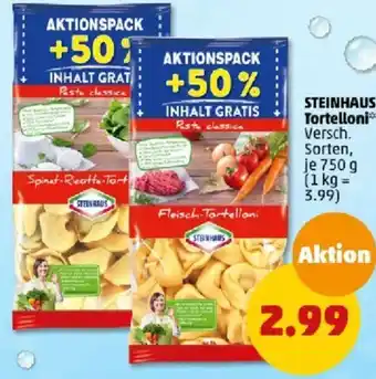 PENNY STEINHAUS Tortelloni 750 g Angebot