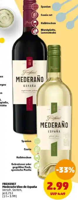 PENNY Freixenet Mederaño Vino de España 0,75 l Angebot