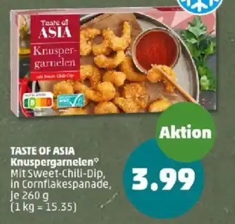 PENNY TASTE OF ASIA Knuspergarnelen 260 g Angebot