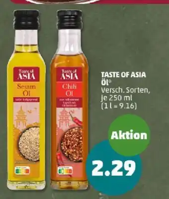 PENNY TASTE OF ASIA ÖL 250 ml Angebot