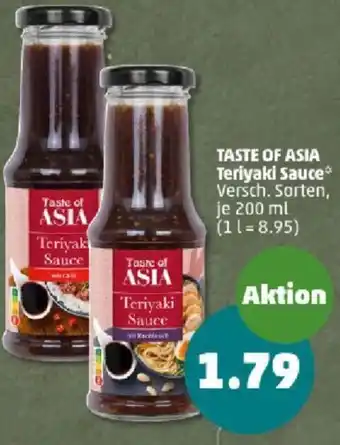 PENNY TASTE OF ASIA Teriyaki Sauce 200 ml Angebot