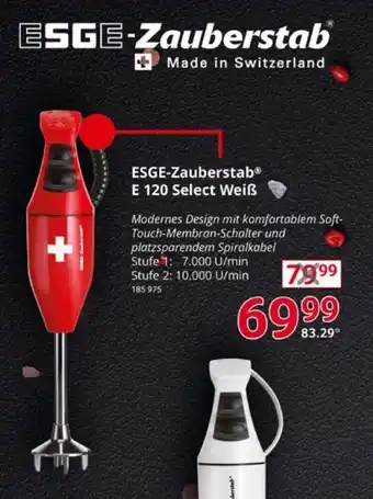 Selgros ESGE-Zauberstab E 120 Select Weiß Angebot