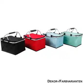 Sonderpreis Baumarkt Einkaufskorb isoliert 48 x 28 x 24 cm aus Polyester verscheidenfarbig Angebot