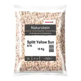 toom Baumarkt Splitt Yellow Sun Angebot