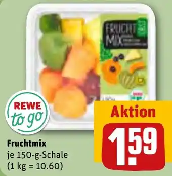 REWE REWE to go Fruchtmix 150 g Schale Angebot