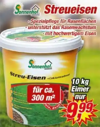 Posten Börse Sonnenhof Streueisen 10 kg Eimer Angebot