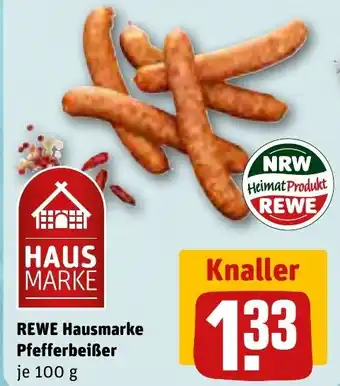 REWE REWE Hausmarke Pfefferbeißer 100 g Angebot