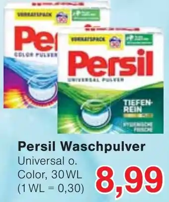 Wiglo Wunderland Persil Waschpulver 30 WL Angebot