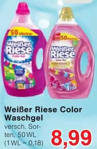 Wiglo Wunderland Weißer Riese Color Waschgel 50 WL Angebot