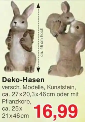 Jawoll Deko-Hasen Angebot