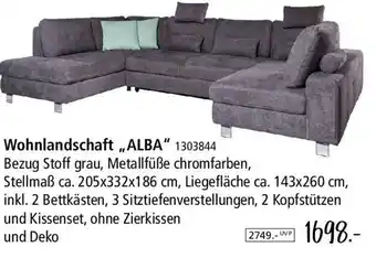 Zurbrüggen Wohnlandschaft ,,ALBA" Angebot