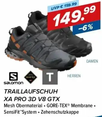 Hervis Salomon Traillaufschuh XA Pro 3D V8 GTX Angebot