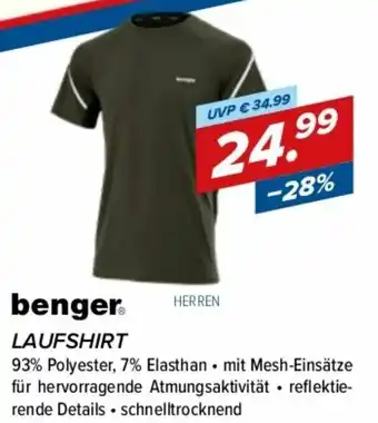 Hervis Benger Laufshirt Angebot