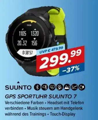 Hervis Suunto GPS Sportuhr 7 Angebot