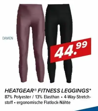 Hervis Damen Heatgear Fitness Leggings Angebot