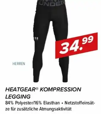 Hervis Under Armour Herren Heatgear Kompression Legging Angebot