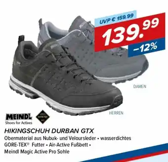 Hervis Hikingschuh Durban GTX Angebot