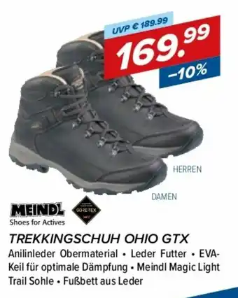 Hervis Trekkingschuh Ohio GTX Angebot