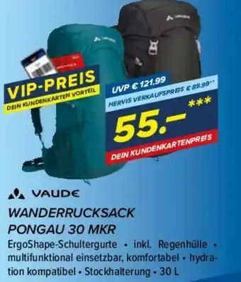 Hervis Vaude Wanderrucksack Pongau 30 MKR Angebot