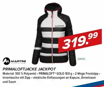 Hervis Primaloftjacke Jackpot Angebot