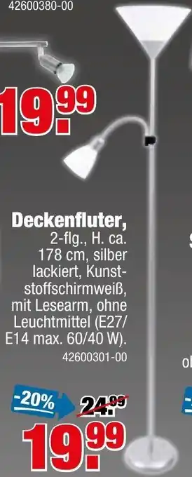 SB Lagerkauf Deckenfluter Angebot