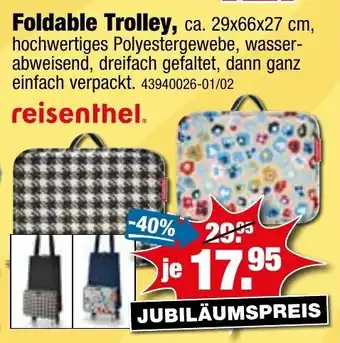 SB Lagerkauf Foldable Trolley Angebot