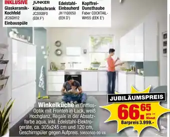 SB Lagerkauf Winkelküche Angebot