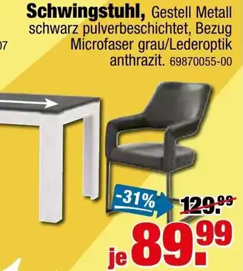 SB Lagerkauf Schwingstuhl Angebot