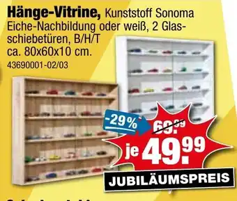 SB Lagerkauf Hänge Vitrine Angebot