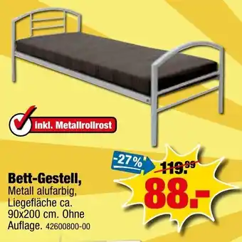 SB Lagerkauf Bett Gestell Angebot