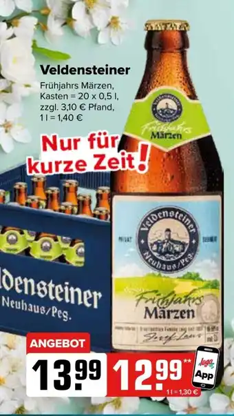 Logo Getränkemarkt Veldensteiner Frühjahrs Märzen 20*500ml Angebot