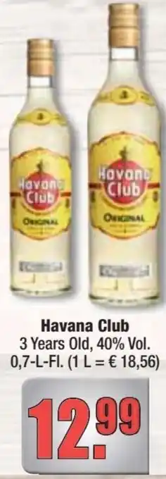 alldrink Havana Club ORIGINAL 700ml Angebot