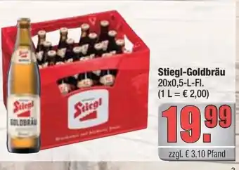 alldrink Stiegl-Goldbräu 20x0,5-L-FI. Angebot