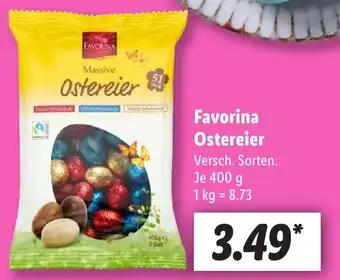 Lidl Favorina Ostereier 400 g Angebot