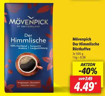 Lidl Mövenpick Der Himmlische Röstkaffee 500 g Angebot