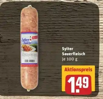 REWE Center Sylter Sauerfleisch 100g Angebot