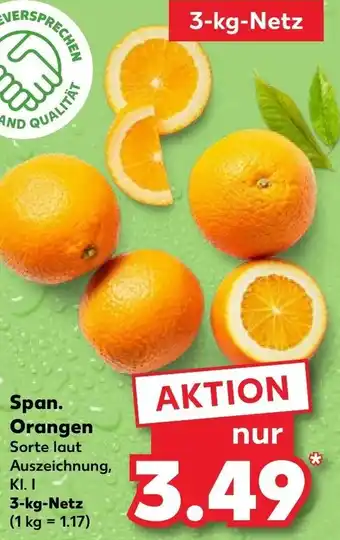 Kaufland Span. Orangen 3kg Angebot