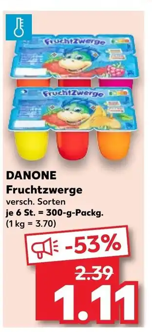 Kaufland DANONE Fruchtzwerge 300g Packg Angebot