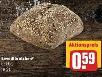 REWE Center Eiweißbrötchen Angebot