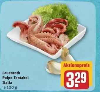 REWE Center Lauenroth Pulpo Tentakel Italia 100g Angebot