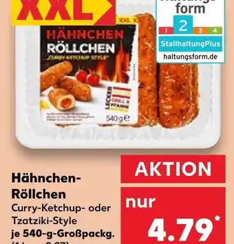 Kaufland Hähnchen- Röllchen 540 g Angebot