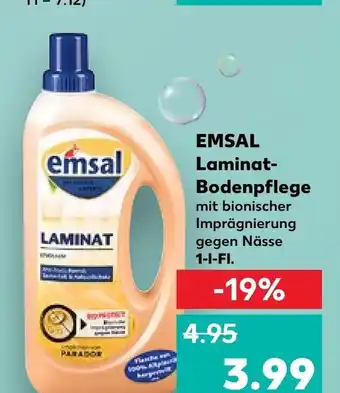 Kaufland EMSAL Laminat-Bodenpflege Angebot